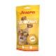 Josera Crunchies Katzensnacks Beutel mit knuspriger Außenseite, cremigem Inneren, Käsegeschmack, getreidefrei, zuckerfrei, mit Taurin und Vitaminen.