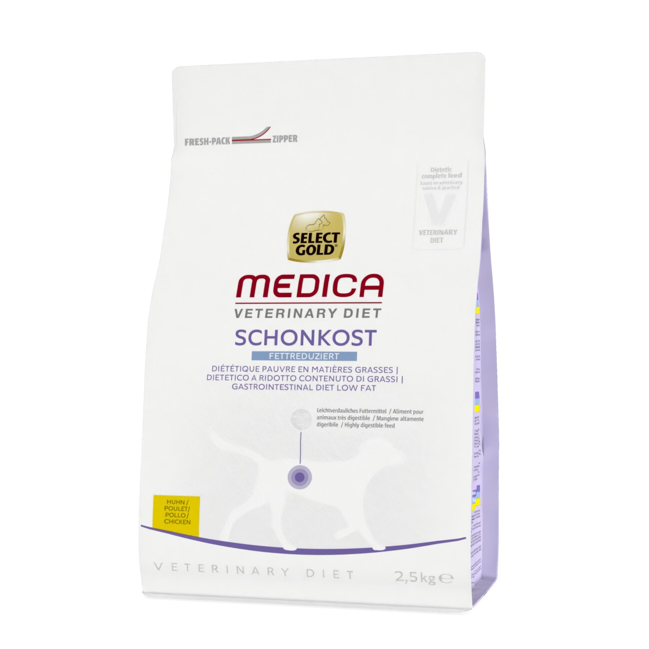 SELECT GOLD Medica Schonkost fettreduziert Huhn 2,5 kg | FRESSNAPF