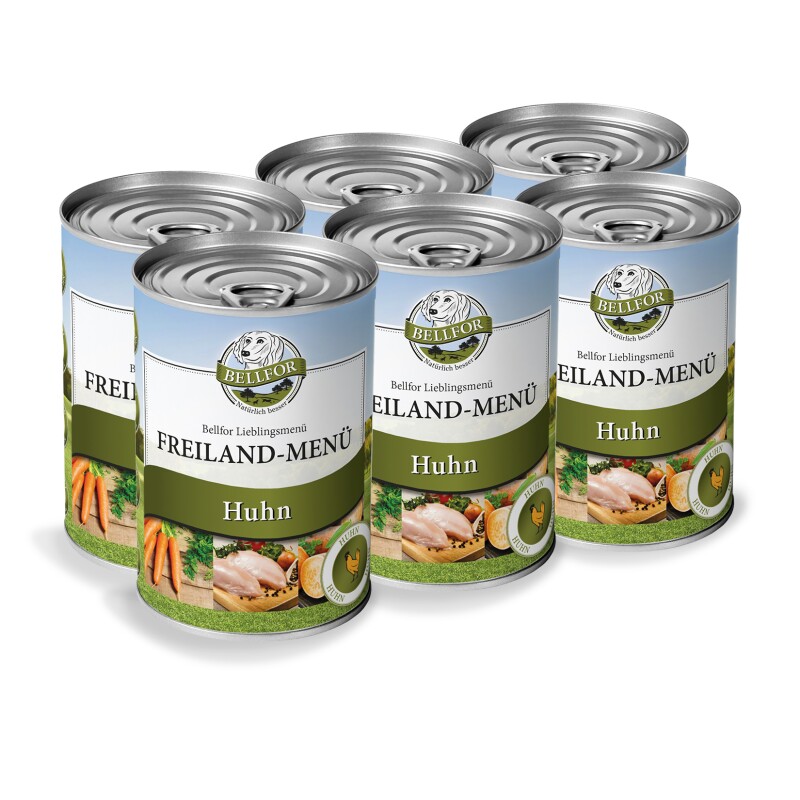 Bellfor Freiland-Menü - 6x400g