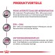 Produktvorteile für Haustierfutter: Unterstützung der frühen Nierenfunktion, EPA + DHA für Omega-3-Fettsäuren und Details zum Antioxidantienkomplex.