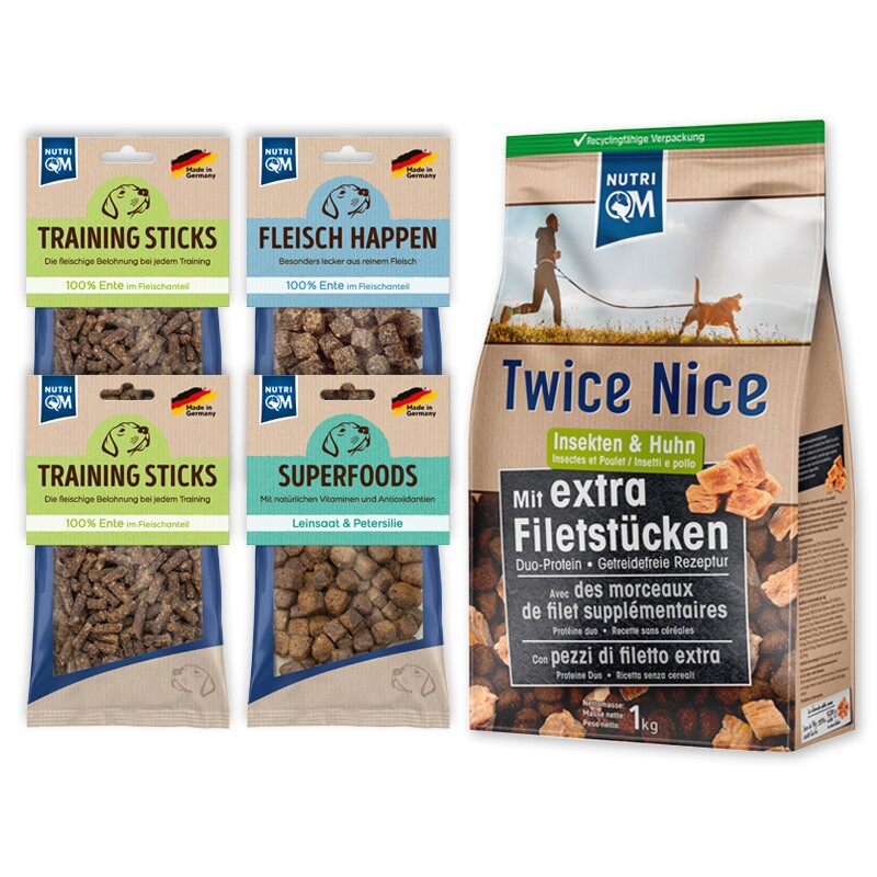 NutriQM Insekt & Huhn Probierpaket