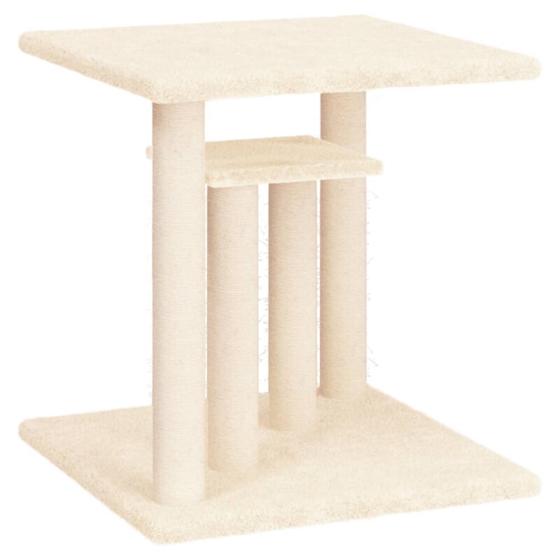 VidaXL Kratzsäule creme