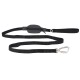 Visibility Leash dark dunkelgrau 2 cm