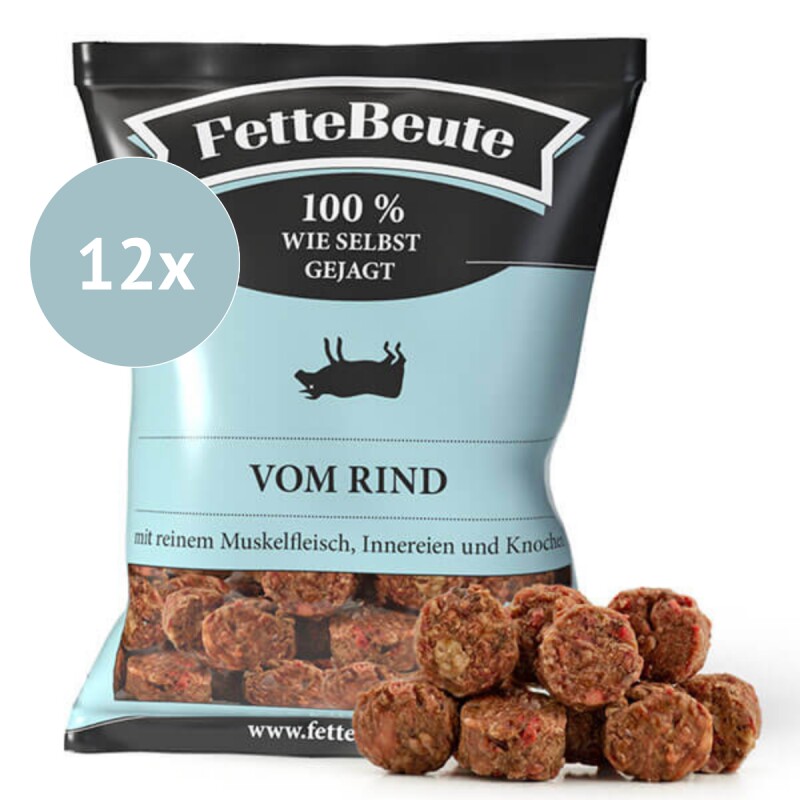 FetteBeute Rind Nuggets 12x800 g
