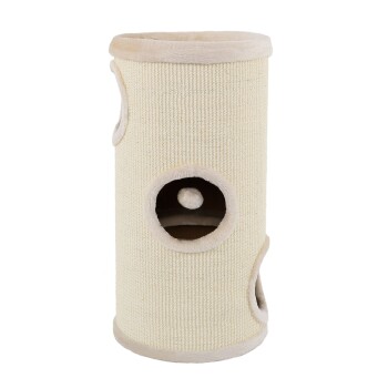 70cm Kratztonne mit Sisal beige