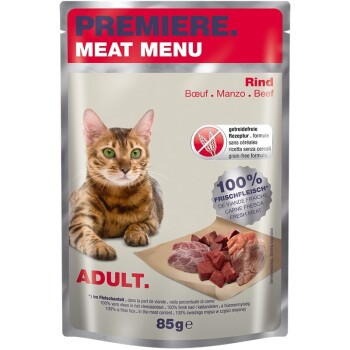 Meat Menu Adult 12x85g Rind