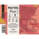 FAVLY Fleischrolle Rindfleischgeschmack, 400g: hoher Fleischanteil, getreidefrei, keine künstlichen Konservierungsstoffe, mit Nährwertinformationen.
