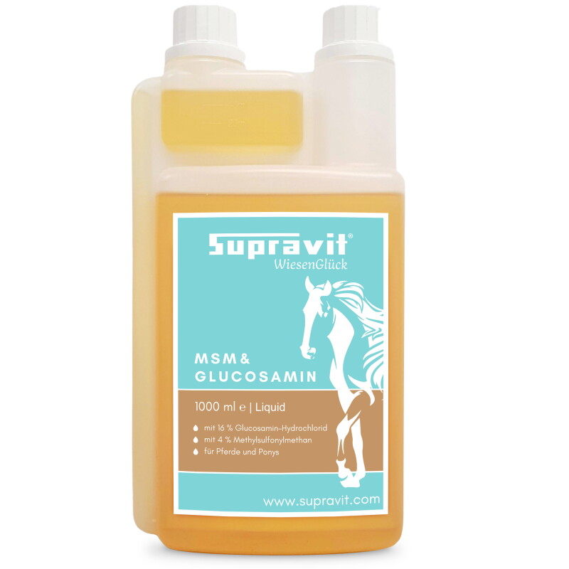 Supravit MSM und Glucosamin Pferd 1000ml