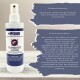 Weiße Sprühflasche mit der Aufschrift IPERON Flohschutz Lotion, durchgestrichenem Flöhen-Logo und deutschen Sicherheitshinweisen