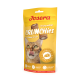 Josera Crunchies Katzensnacks Beutel mit knuspriger Außenseite, cremigem Inneren, Käsegeschmack, getreidefrei, zuckerfrei, mit Taurin und Vitaminen.