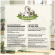 Hundefutterverpackung mit einem grünen Etikett, das "Lamm & Reis für Hunde" in einer gemütlichen Küchenszene liest.