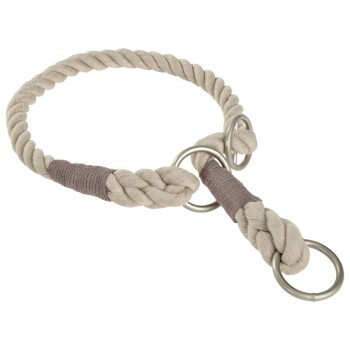 Rope Collar beige L