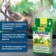 Tetra AlgoStop Verpackung für die Algenkontrolle im Aquarium, die langanhaltende Wirkungen und Eignung für Süßwassertanks über 40 Liter hervorhebt.