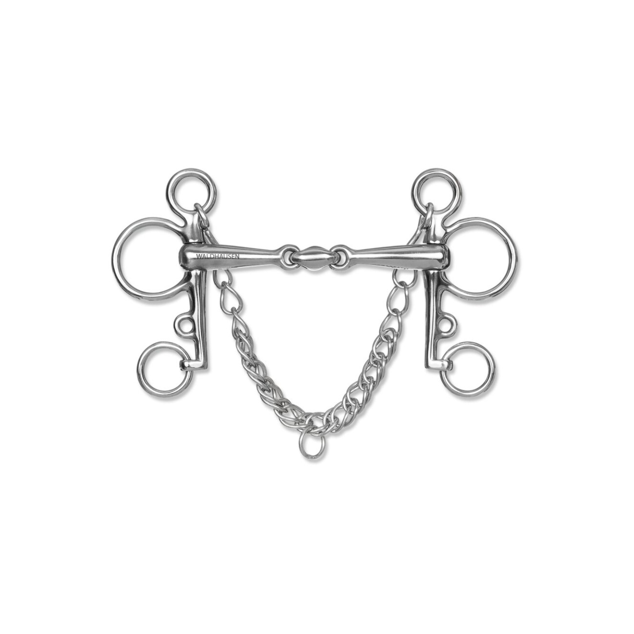 Waldhausen GmbH Waldhausen Pelham doppelt gebrochen. massiv 12,5 cm - Image 1