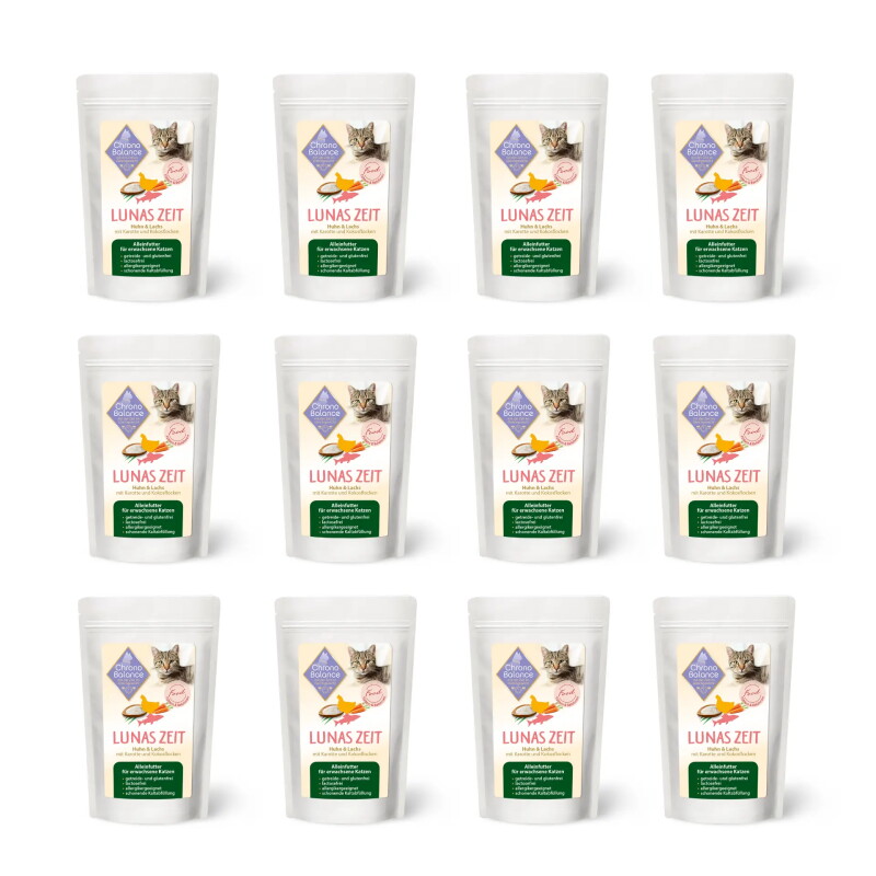 ChronoBalance Alleinfutter Huhn & Lachs mit Karotte und Kokosflocken 1,2 kg