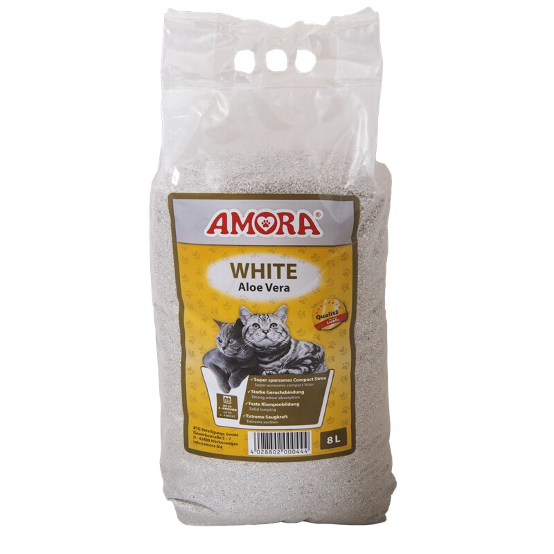 Amora Katzenstreu Compact Aloe Vera 8 l