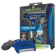 FURminator undercoat deShedding tool, blue, large/long-hair dog size; box text: removes up to 99% loose hair