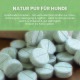 Kundenbewertung für ein Haustier-Supplement mit 4,8/5 Sternen aus 7.191 Bewertungen, die Zufriedenheit und Wirksamkeit des Produkts diskutiert.