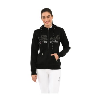 Sweatjacke Roxie schwarz S - INT