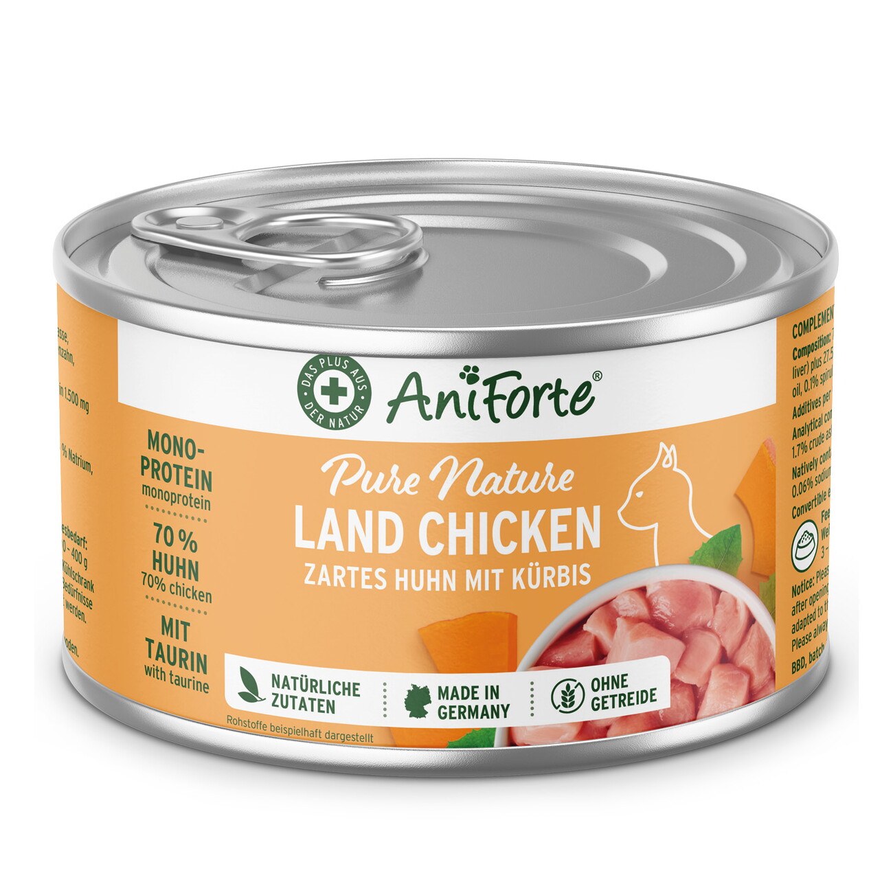 AniForte Land Chicken Huhn mit Kürbis 200 g