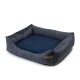 SoftColor Bett Graphit dunkelblau M
