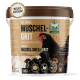 5 kg Eimer AniForte Geflügelmuschelschalen-Grit, beschriftet mit einem schwarzen Huhn und hebt mineralische Vorteile hervor.