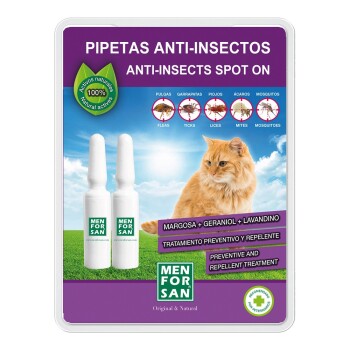 Anti-Insekten-Pipetten Katze 2Stück je 1,5 ml