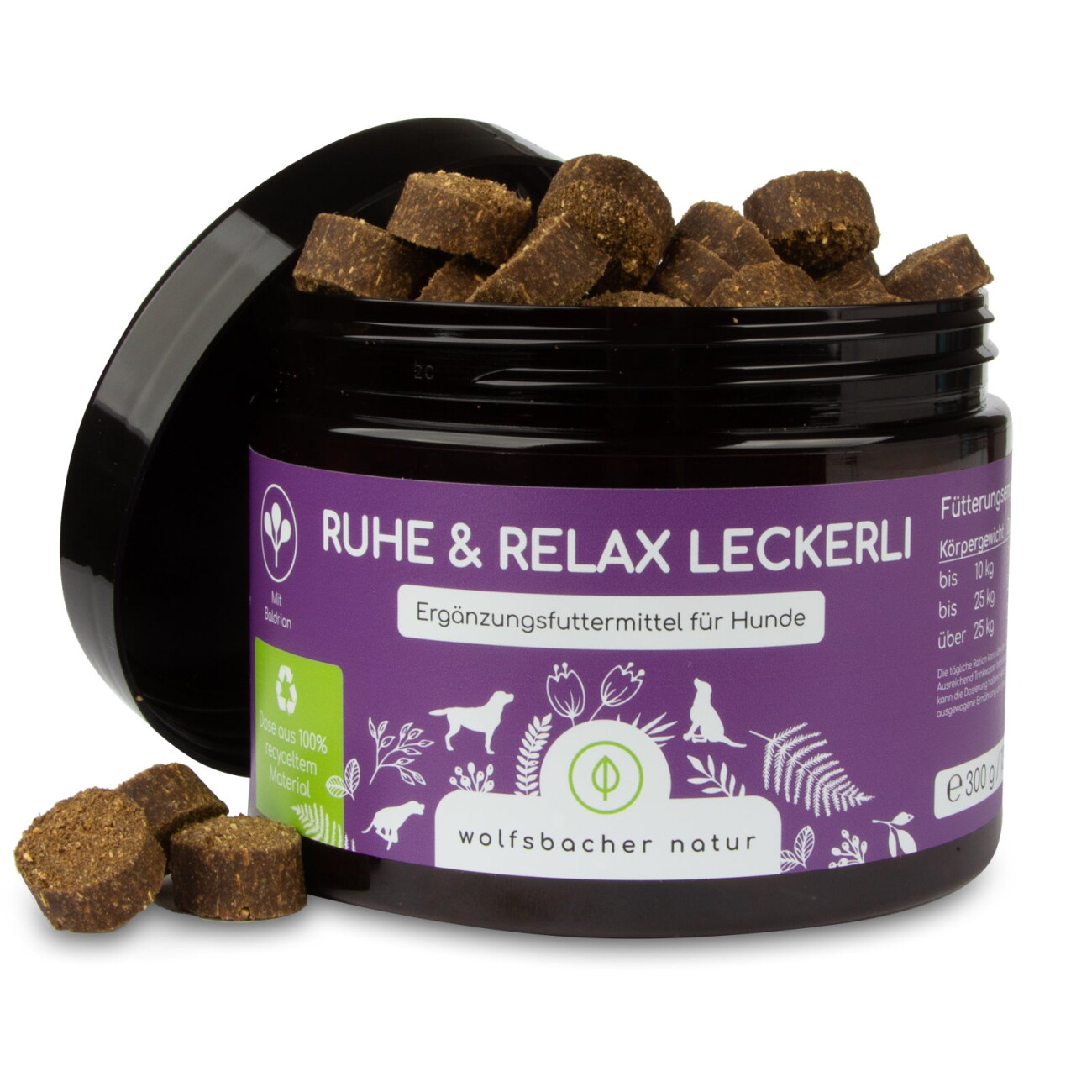 Wolfsbacher Natur Ruhe & Relax Leckerli 125 St Futter - Bild 3