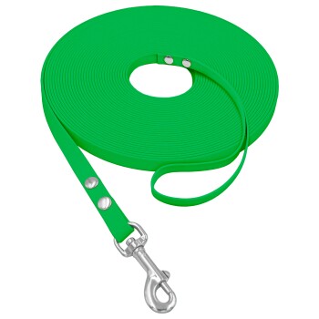 bis 8kg für Minis Schleppleine neon grün 10 m