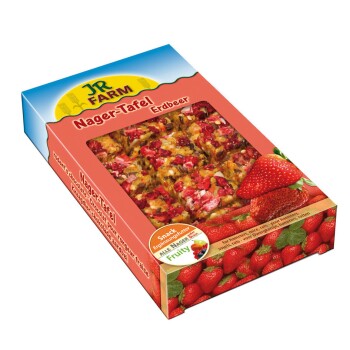Nagolade Nager-Tafel Erdbeere 125 g