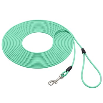 bis 25kg Biothane Schleppleine neon grün 20 m