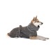 Lill's Hundebademantel "Stone Grey" 70 cm