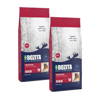 BOZITA Naturals Original 2×12 kg