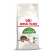 Royal Canin Active Life Outdoor Katzenfuttertüte mit einer Bengal-Katzenillustration und Text für "Aktivitätsunterstützung" und "Feline Gesundheitsnahrung."