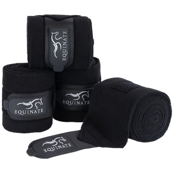 Equinate Fleecebandagen Harmony schwarz Pony