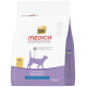 Select Gold Medica Katzenfutter-Beutel — violette Katzen-Grafik, 'Schonkost' für den Magen-Darm-Trakt, kalorienreduziert, 300 g, Huhn & Reis