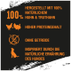 100% natürliches Hundefutter aus Huhn und Truthahn, hoher Proteingehalt, getreidefrei, inspiriert von natürlicher Hundenahrung.