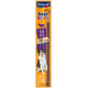 Bâton de boeuf Vitakraft pour chiens, avec un chien souriant, mettant en avant un contenu de 90 % de viande, une addition d'agneau, et 'Sans sucre ajouté.'