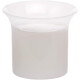 Durchscheinender Plastik-Messbecher mit Flüssigkeit, auf der Seite eingeprägte Messangabe '30 ml'.