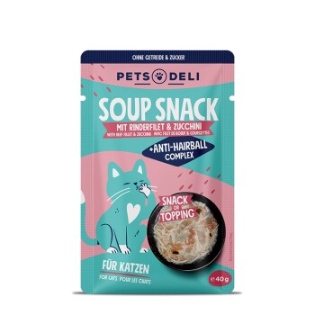 Przekąska Adult Functional Zupa Anti-Hairball Wołowina 12 x 40 g