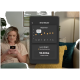 SmartScale-App, die ein Gewichtdiagramm für ein Haustier namens Luna anzeigt, mit einem Gewicht von 10,8 lbs und dem wöchentlichen Durchschnitt.
