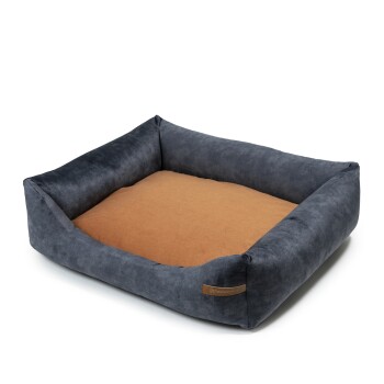 SoftColor Bett Graphit orange M