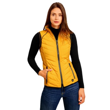 Damen Weste Riverside gelb 40 - EU