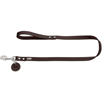 Führleine dunkelbraun 1,3 cm, 1,1 m