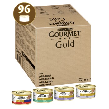 Gold Feine Pastete Sorten-Mix 96x85g