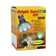 Box mit 'Bright Sun Jungle UV' 35W Lampe für Reptilien, mit einer Schildkröte auf der Vorderseite und mehrsprachigem Text über ihre Verwendung und Garantie.