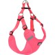 Harnais en mesh rose 46 cm, 66 cm