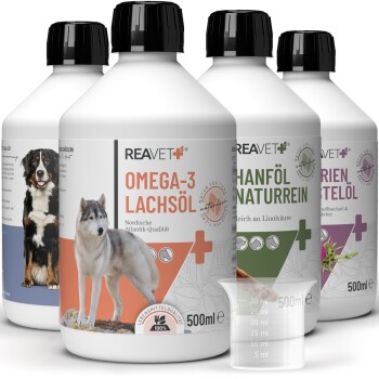 Barf Futteröl 4 Sorten x 500ml