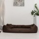 MORITZ VIP Hundebett Hundesofa braun 90 cm, 22 cm, 75 cm