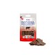 Packung "Natural Dog Chews" mit Rinder-Magen, mit einem Hundebild und dem Text "100% Natürlich, rein luftgetrocknet."